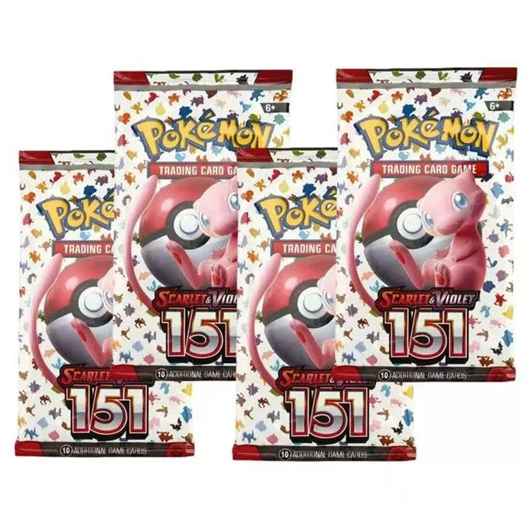 360Pcs TCG Scarlet & Violet 151 Booster Bundle Gift English Edition Trading Cards Anime Collection Card Toy Gift