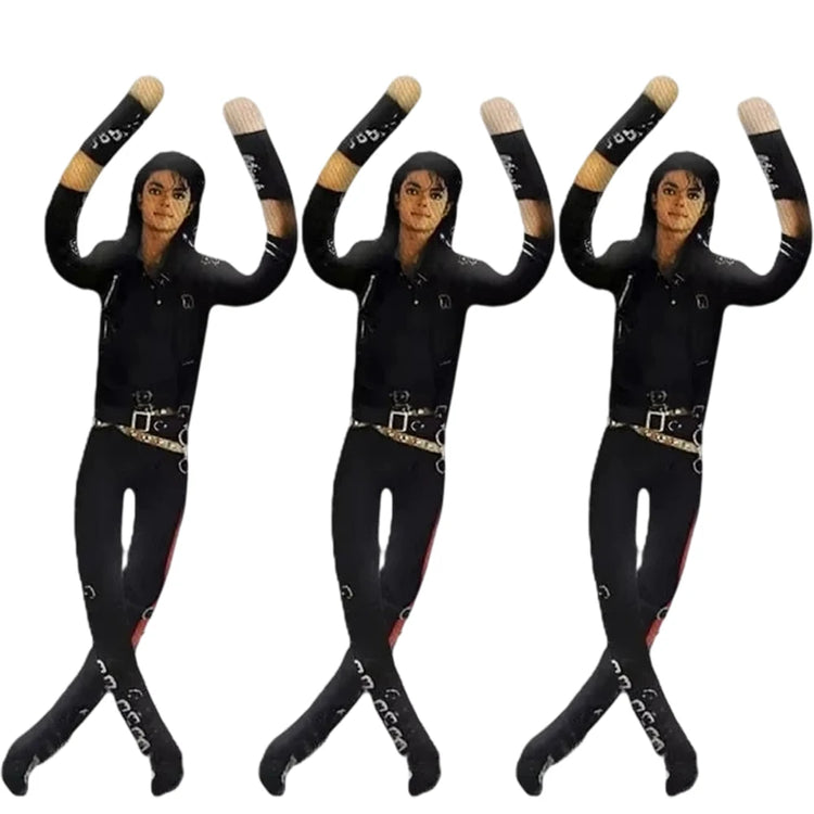 Michael Jackson Movable Joint Plush Stuffed Doll Anime Cosplay Prop Action Figure Home Room Decoration Collectible Gift for Fans