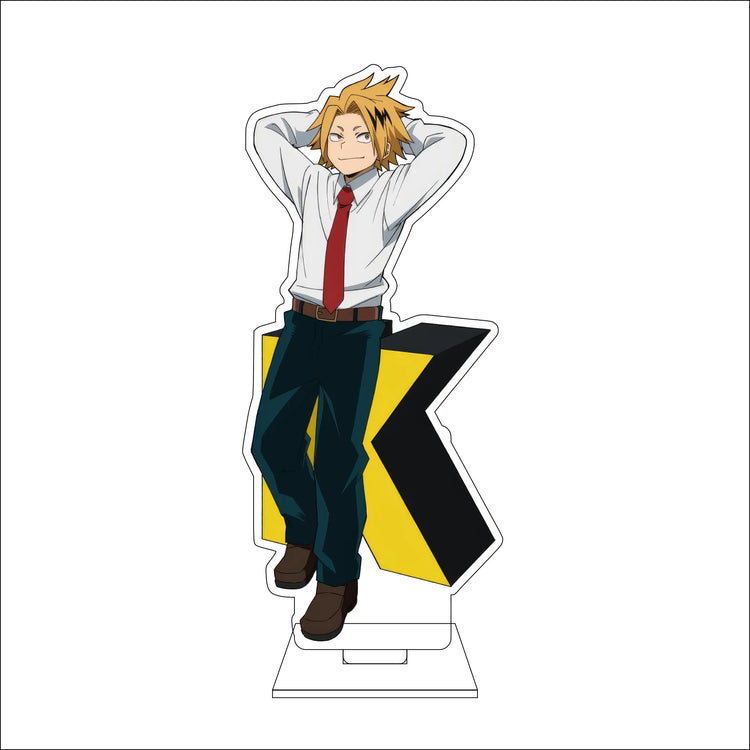 16CM Anime My Hero Academia‌ Cosplay Acrylic Figure Stand OCHACO URARAKA Todoroki Shoto Midoriya Izuku Ornaments Gift