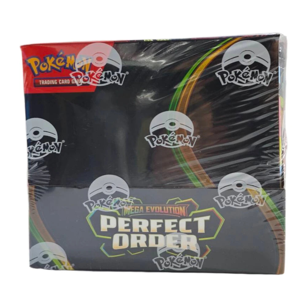 Pokémon Mega Evolution Perfect Order Series Booster Box Bundle Rare Holo Trading Cards Collectible Set for TCG Players