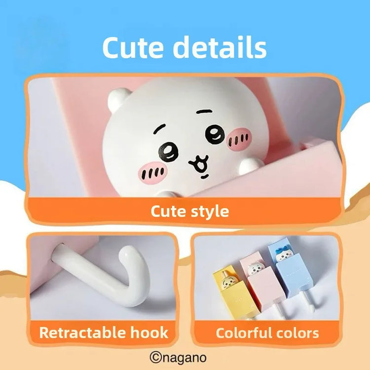 jiyi Summer Collection Stretch Hooks Cute Companion Toys Creative and Fun Gifts in Stock Usagi Hachiwera Chii Nagano