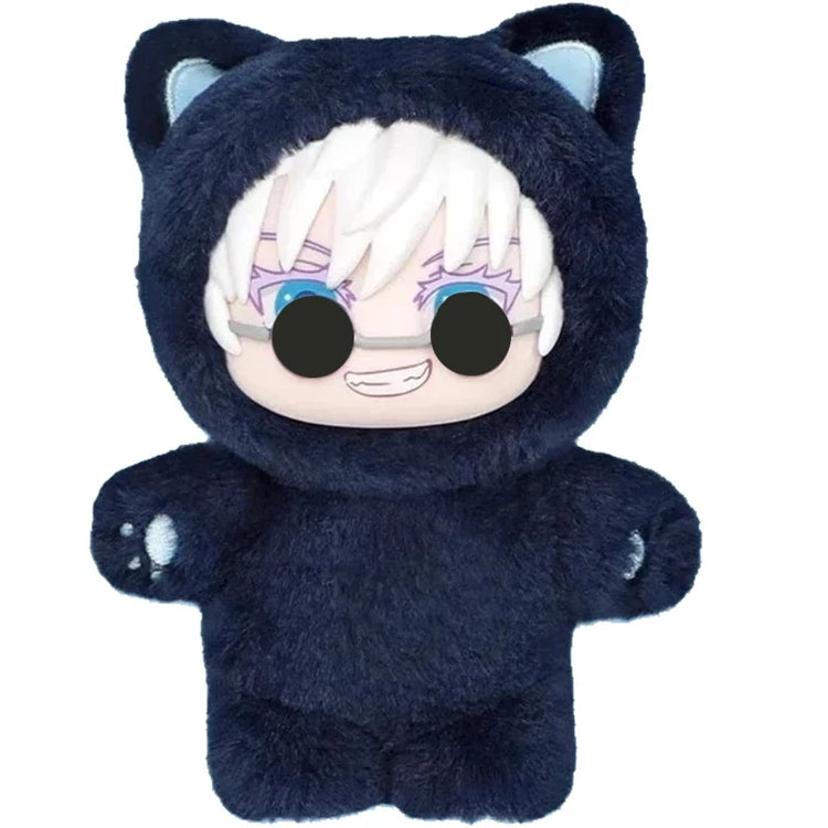 Wholesale Price Genuine Eaki Jujutsu Kaisen Season 2 Cat Park Party Five Satoru Blind Box Plush Handbag Series Model Pendant