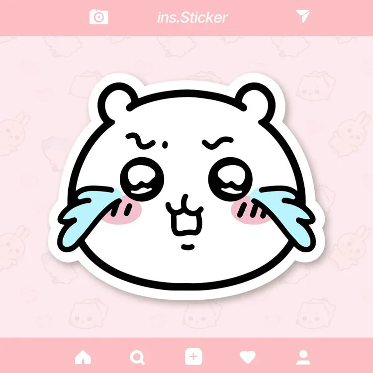 Cute Cartoon jiyi Usagi Hachiware Special-Shaped Leather Mouse Pad Game Rubber Pad Desk Mat Office Supplies Children Gift