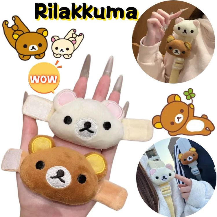 New Rilakkuma Doll Pendant Creative High-value Cartoon Q Version Doll Shape Male and Female Student Schoolbag Decorative Gift