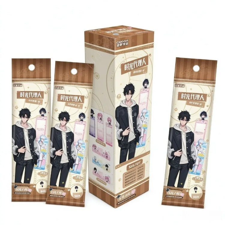 Link Click Special Shape Transparent Card Series Blind Bag Lu Guang Cheng Xiaoshi Collectible Anime Merch Surprise Gift For Fan