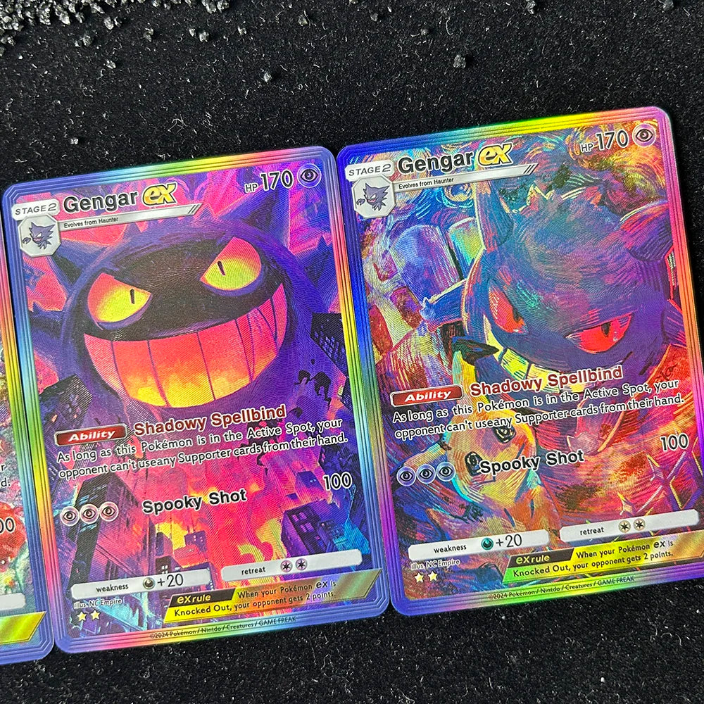 DIY PTCG Rating Card Single Card 2025 M2a JP MEGA GENGAR Ex RARE 240 GEM MT 10 Hobby Collection Anime Card Game Flash Card Toy