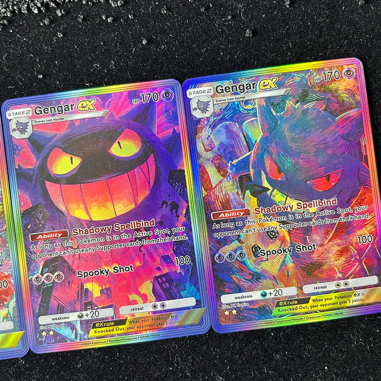DIY PTCG Rating Card Single Card 2025 M2a JP MEGA GENGAR Ex RARE 240 GEM MT 10 Hobby Collection Anime Card Game Flash Card Toy