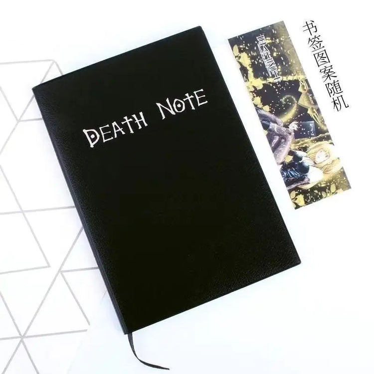 Death Note Anime Notebook, Light Yagami Character Prop Book, Collector's Item for Fans, Manga Replica Diary