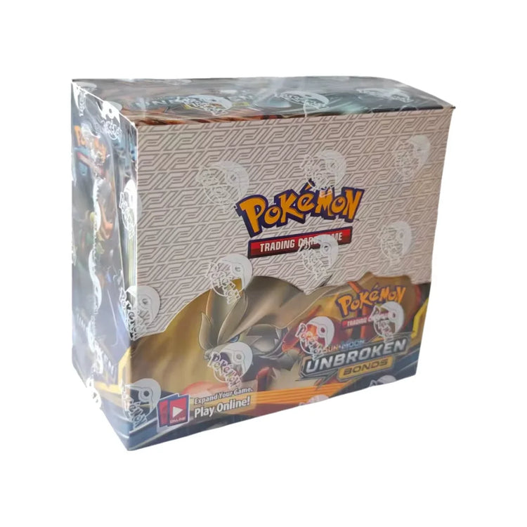Pok é mon TCG Sun & Moon Booster Box Sealed Trading Card Lunala Solgaleo Incineroar Decidueye Anime Collectible Collection Gift