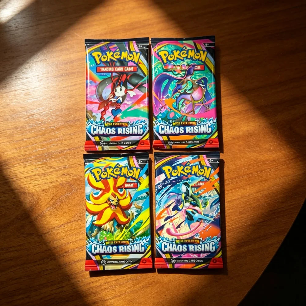 Pokémon Mega Evolution Perfect Order Series Booster Box Bundle Rare Holo Trading Cards Collectible Set for TCG Players
