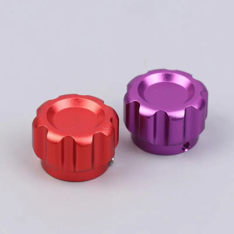 /KQM/Simulator Knob Simulator Steering Wheel Switch Button Diameter 20mm With 6.0mm Holes (Racing Simulator Knob) Metal