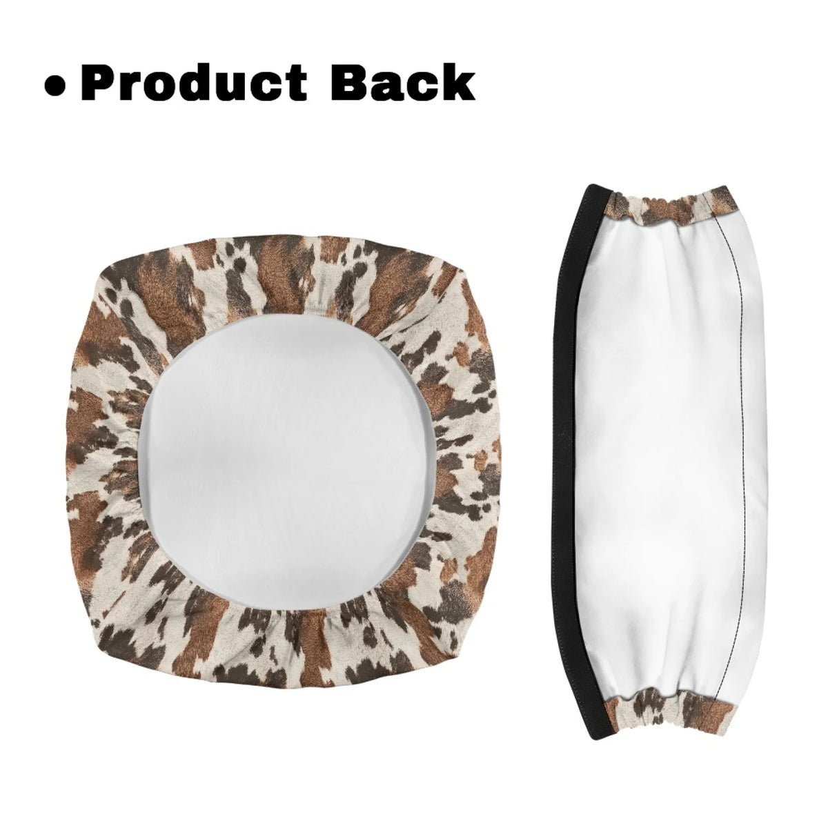 Coloranimal Calf 2PCS Walker Seat Cushion Waterproof Seat & Backrest Covers for Women