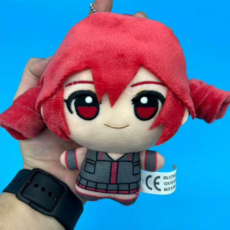 Hot Kasane Teto Plush Toy Soft Doll Stuffed Plushies Figure Anime Cosplay Cartoon Birthday Present Christmas Gift for Fans