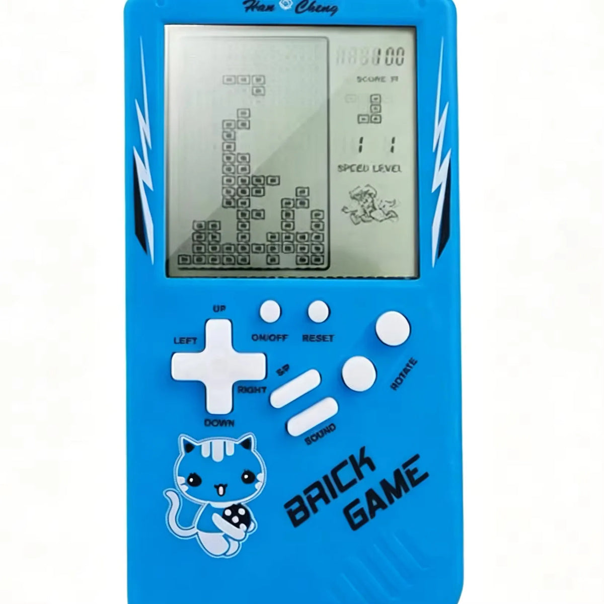 Classic Retro Handheld Game Console Large Screen Electronic Puzzle Game Toy for Kids