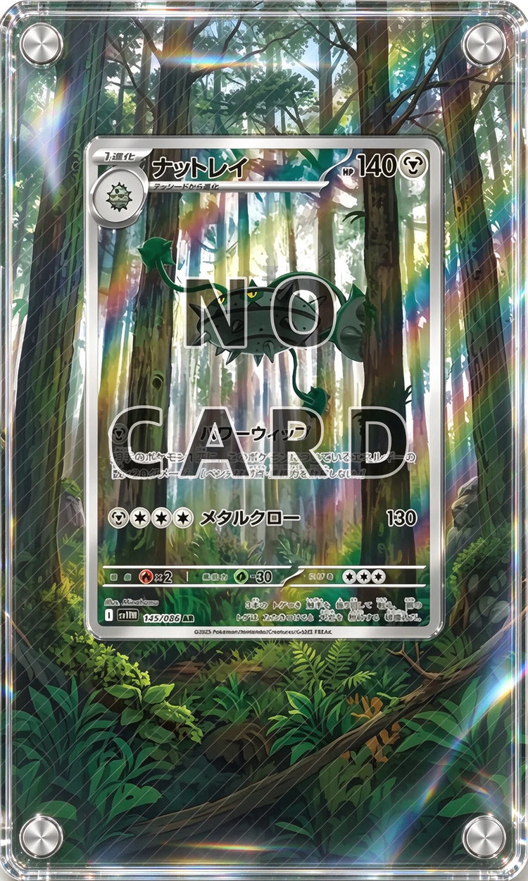 Extended Acrylic Card Block High-transparency Collectible Card Scratch-resistant Desktop Display TCG Card Not Included
