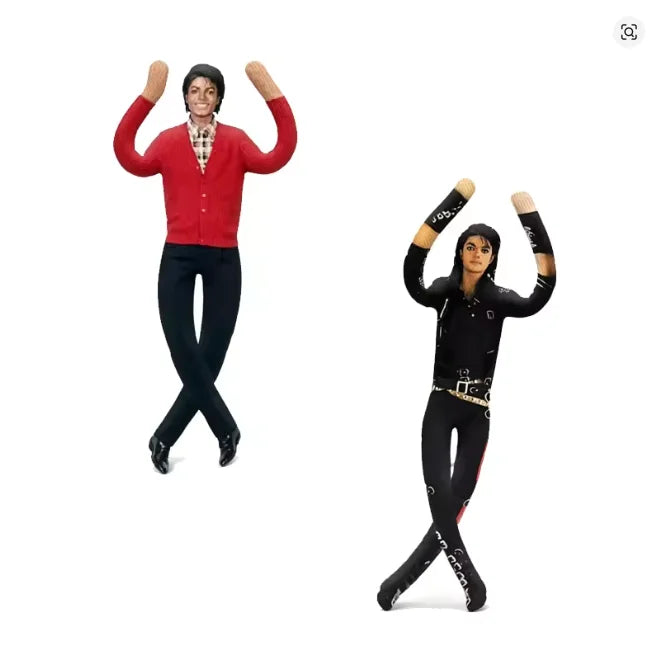 Michael Jackson Movable Joint Plush Stuffed Doll Anime Cosplay Prop Action Figure Home Room Decoration Collectible Gift for Fans