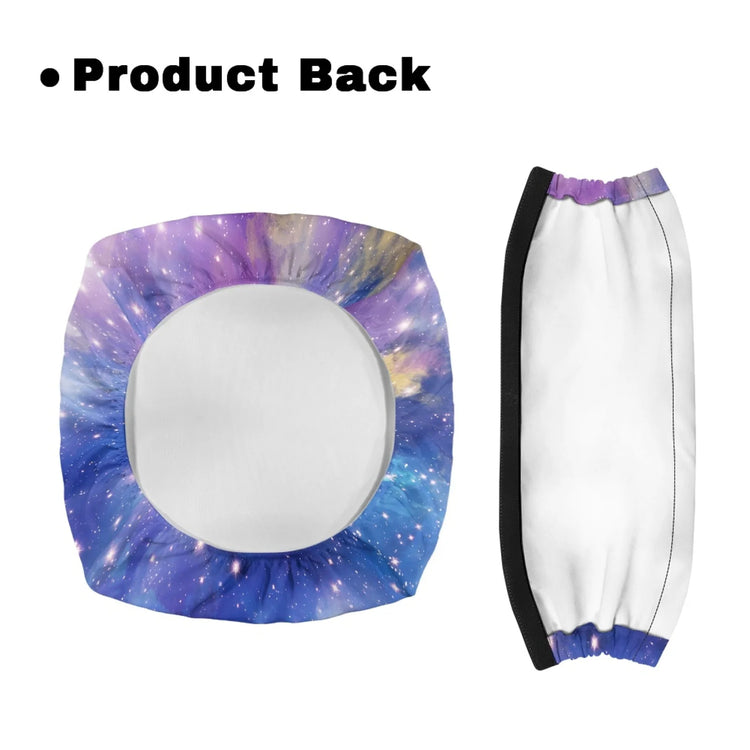 Coloranimal Galactic 2 Pieces Walker Seat Cover Replacement Durable Walker Seat Cushion for Women Friends