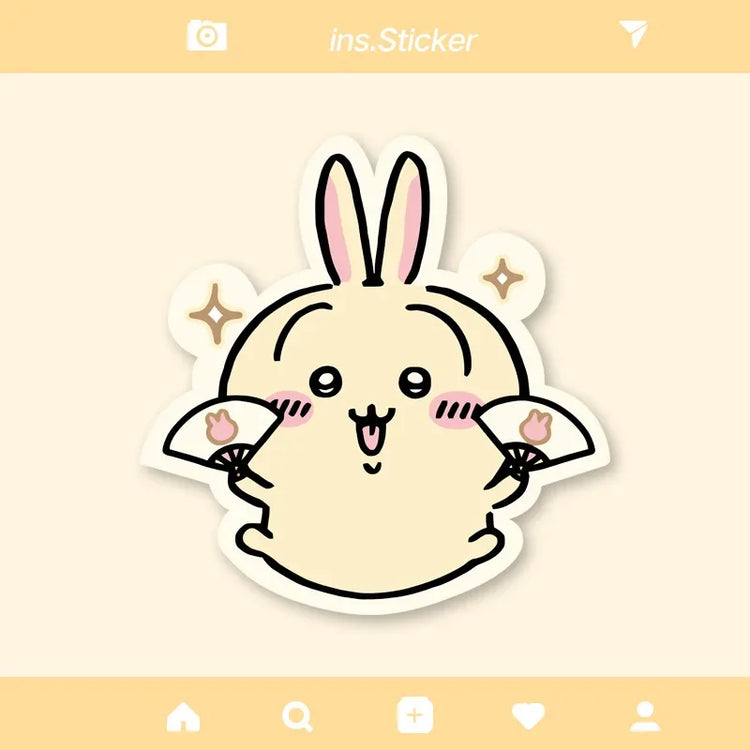 Cute Cartoon jiyi Usagi Hachiware Special-Shaped Leather Mouse Pad Game Rubber Pad Desk Mat Office Supplies Children Gift