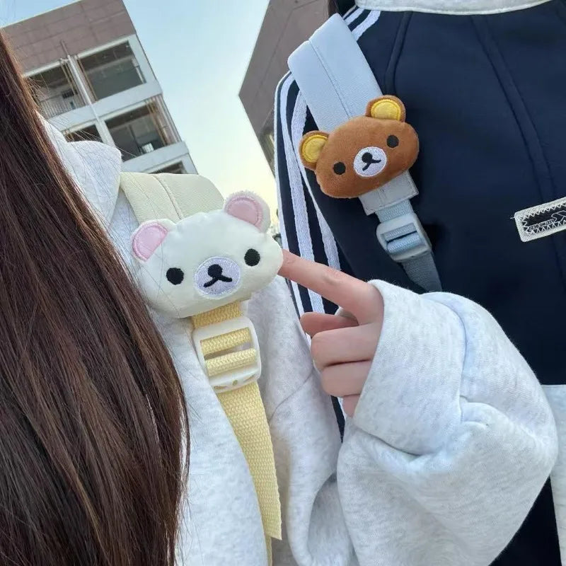 New Rilakkuma Doll Pendant Creative High-value Cartoon Q Version Doll Shape Male and Female Student Schoolbag Decorative Gift
