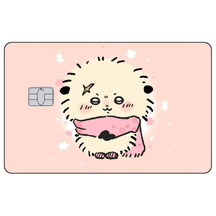 Kawaii Chiikawas Credit Card Skin Sticker Cute Cartoon Stickers for VISA JCB Mastercard and Other IC Bank Card Decorations