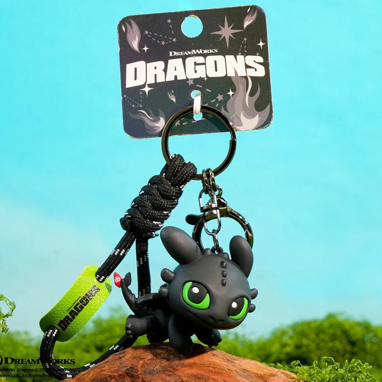 Authentic Dragon Taming Master Flying Toothless Boy Keychain New Bag Pendant Small Accessories Car Keychain