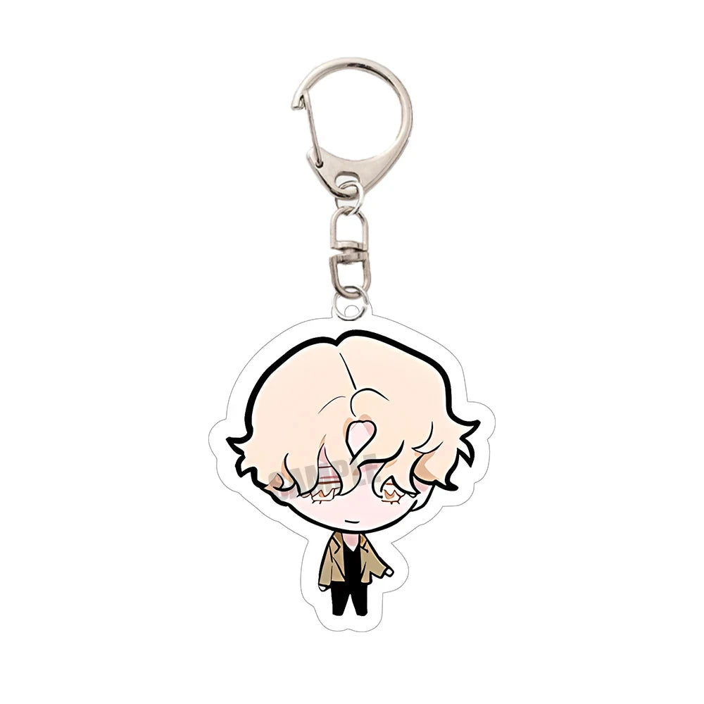 Alien Stage Acrylic Keychain Luka Mizi Hyuna Ivan Sua Till Anime Game Cartoon Plush Schoolbag Bag Cute Exquisite Gift Pendant