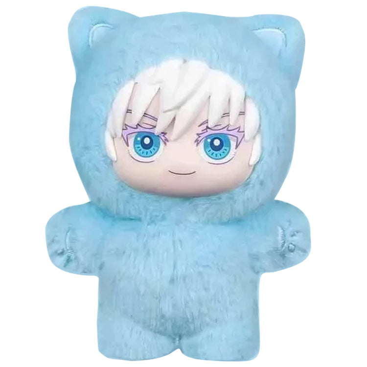 Wholesale Price Genuine Eaki Jujutsu Kaisen Season 2 Cat Park Party Five Satoru Blind Box Plush Handbag Series Model Pendant