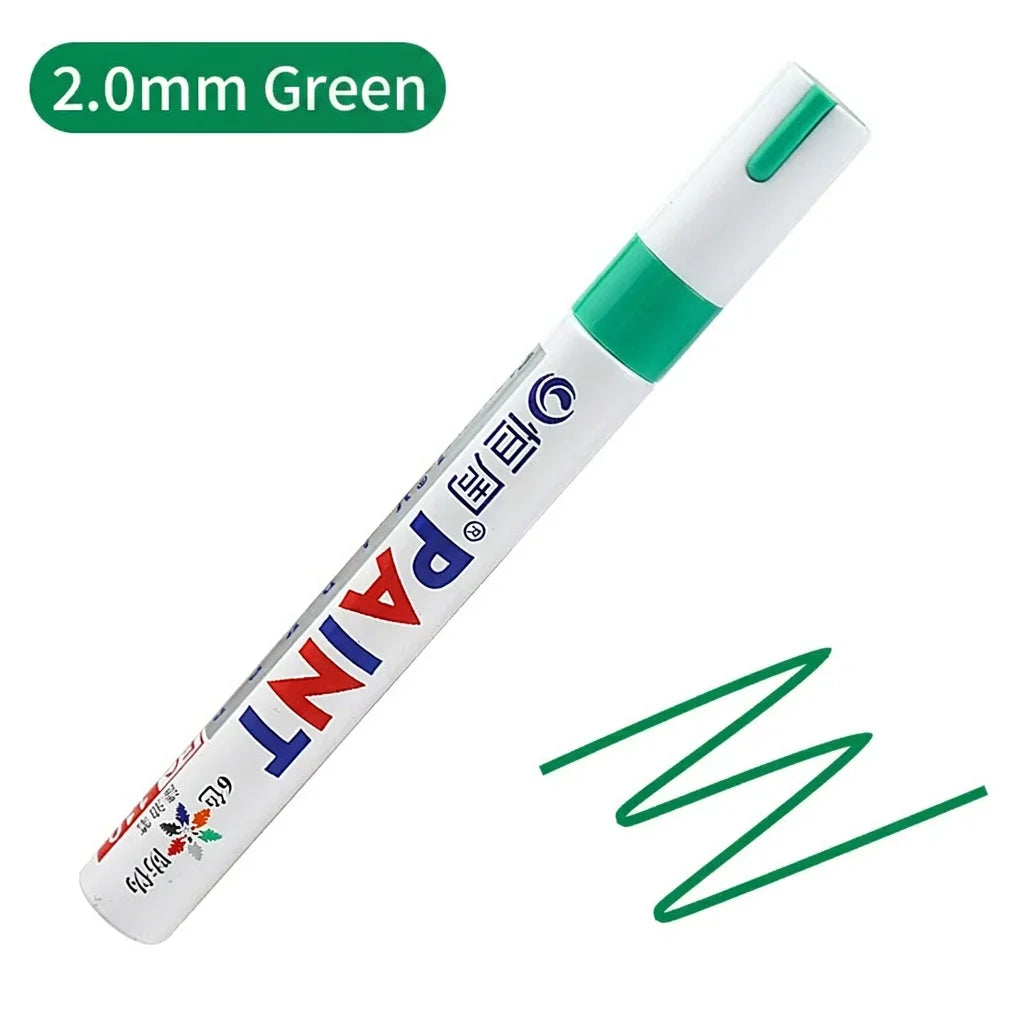 Permanent Paint Pen Quick-Drying Marker Multi-Surface Paint Pens For Shoe Repair Color Handmade Stationery Pen Supplies