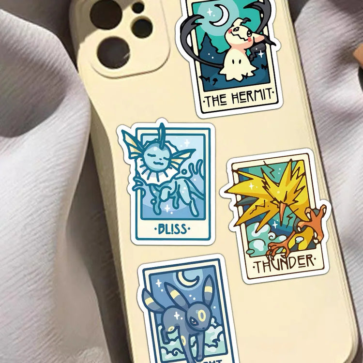 45/90PCS Pokémon Kawaii  DIY Stickers Luggage Graffiti Toy Decals Decoration Sticker Gift Closure Sticker Kid Sticker Toys Gifts