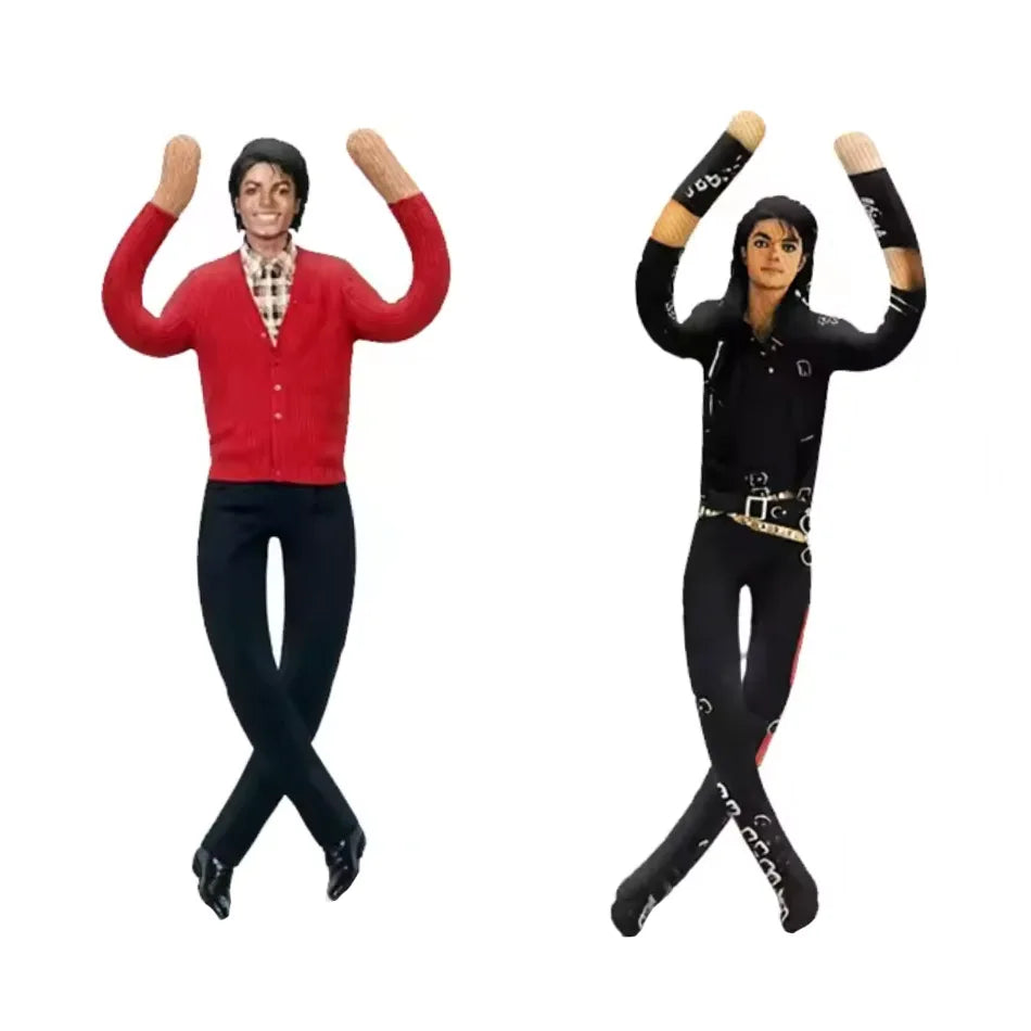 Hot Sale Michael Jackson Cosplay Prop Doll Plush Stuffed Figure Dolls Room Decoration Abstract Joint Mobility Props Gift