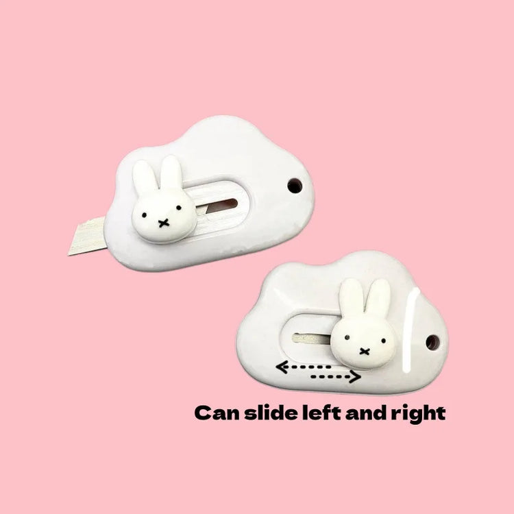Miffy rabbit art knife creative personality ins cartoon cute portable student handmade paper-cut open express box opener knife