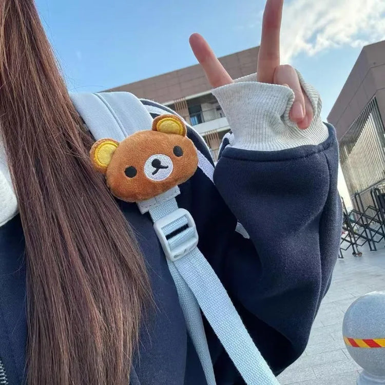 New Rilakkuma Doll Pendant Creative High-value Cartoon Q Version Doll Shape Male and Female Student Schoolbag Decorative Gift