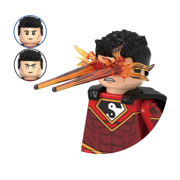 Blind Box Mini Building Blocks G0190 Figures Big Goblin Spiderman Iron Man Venom Captain Hawk Deadpool Armor Christmas Gift Toy