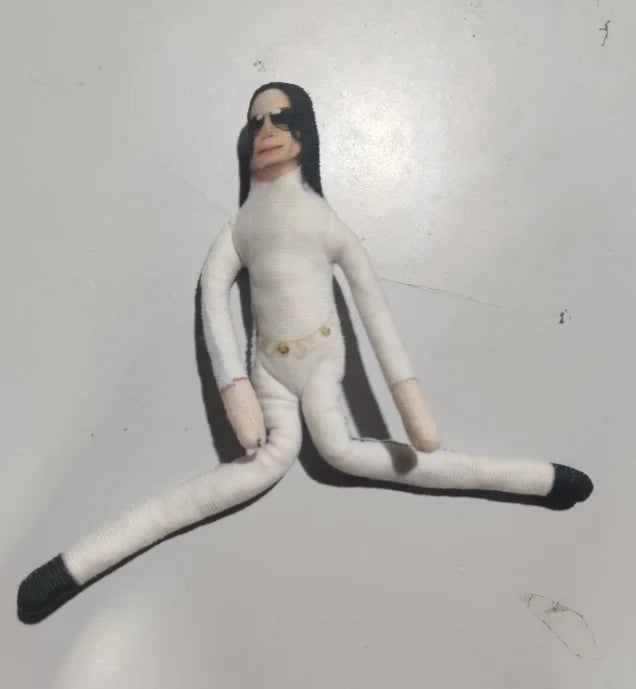 Michael Jackson Movable Joint Plush Stuffed Doll Anime Cosplay Prop Action Figure Home Room Decoration Collectible Gift for Fans