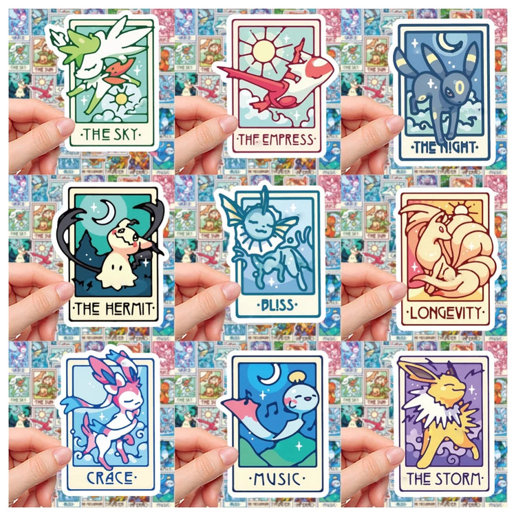 45/90PCS Pokémon Kawaii  DIY Stickers Luggage Graffiti Toy Decals Decoration Sticker Gift Closure Sticker Kid Sticker Toys Gifts