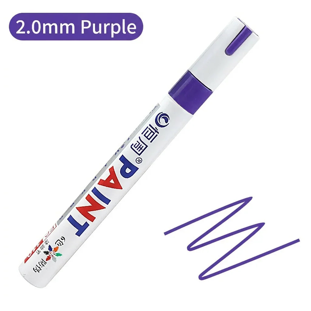 Permanent Paint Pen Quick-Drying Marker Multi-Surface Paint Pens For Shoe Repair Color Handmade Stationery Pen Supplies