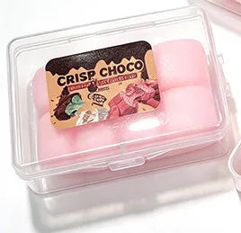 Chocolate Squishy Squeeze Toy Crispy Chocolate Wax Cracking Stress Ball Soft Realistic Food Squeeze Fidget Toy Relieve Stress