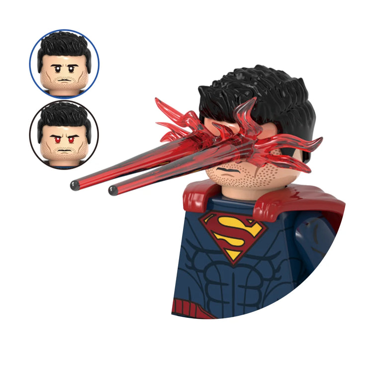 Blind Box Mini Building Blocks G0190 Figures Big Goblin Spiderman Iron Man Venom Captain Hawk Deadpool Armor Christmas Gift Toy