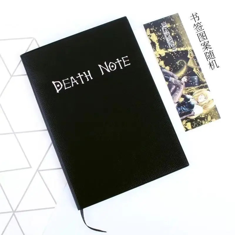 Death Note Anime Notebook, Light Yagami Character Prop Book, Collector's Item for Fans, Manga Replica Diary