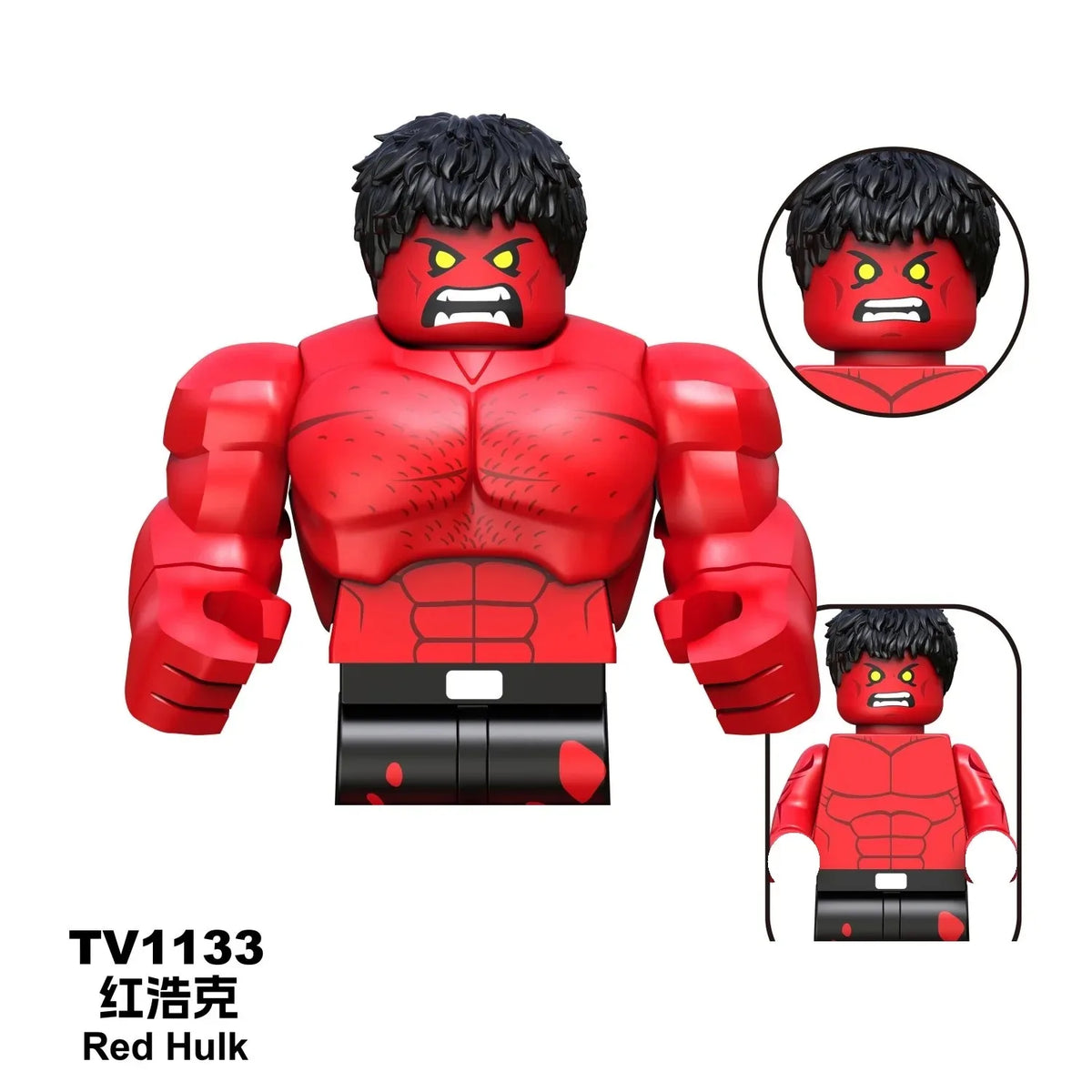 Blind Box Mini Building Blocks G0190 Figures Big Goblin Spiderman Iron Man Venom Captain Hawk Deadpool Armor Christmas Gift Toy