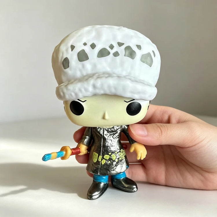 One‑Piece Anime Vinyl Figure Doll Cute Pirate Character Collectible Figurine Desktop Ornament Gift For Manga Fans Youth Decor