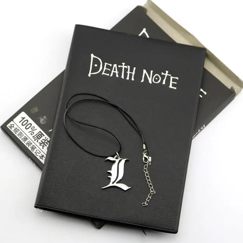 Death Note Anime Notebook, Light Yagami Character Prop Book, Collector's Item for Fans, Manga Replica Diary