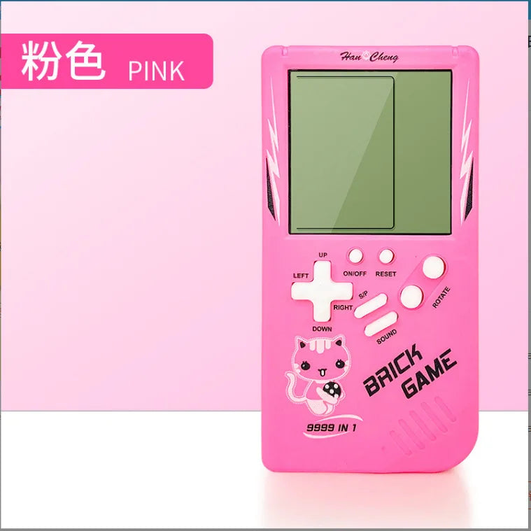 Classic Retro Handheld Game Console Large Screen Electronic Puzzle Game Toy for Kids