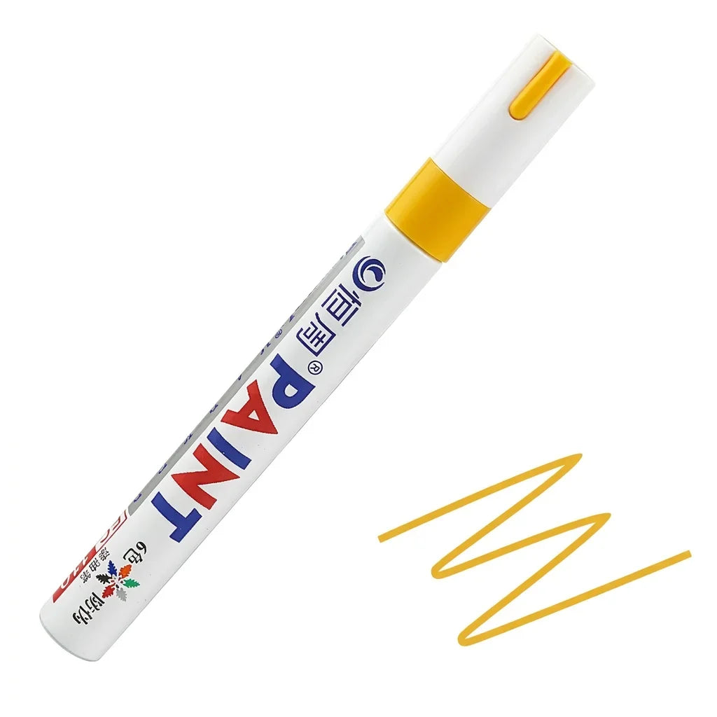 Permanent Paint Pen Quick-Drying Marker Multi-Surface Paint Pens For Shoe Repair Color Handmade Stationery Pen Supplies