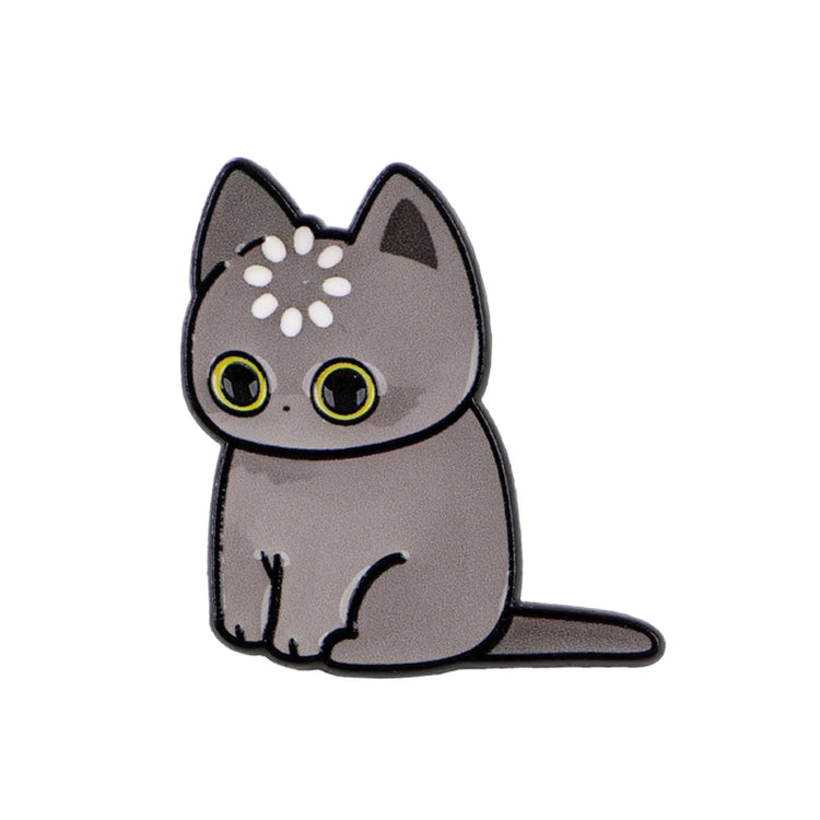 Loading... Cats Enamel Pin Cute Cartoon Animals Brooch Lapel Pins Badge on Backpack Clothing Accessories Fashion Jewelry Gifts