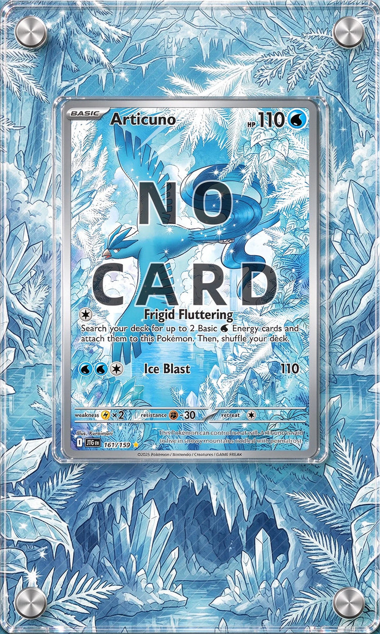 High-definition Acrylic Card Brick TCG Collection Protective Storage Rack Anime Display Frame Desk Decoration Cards Not Included