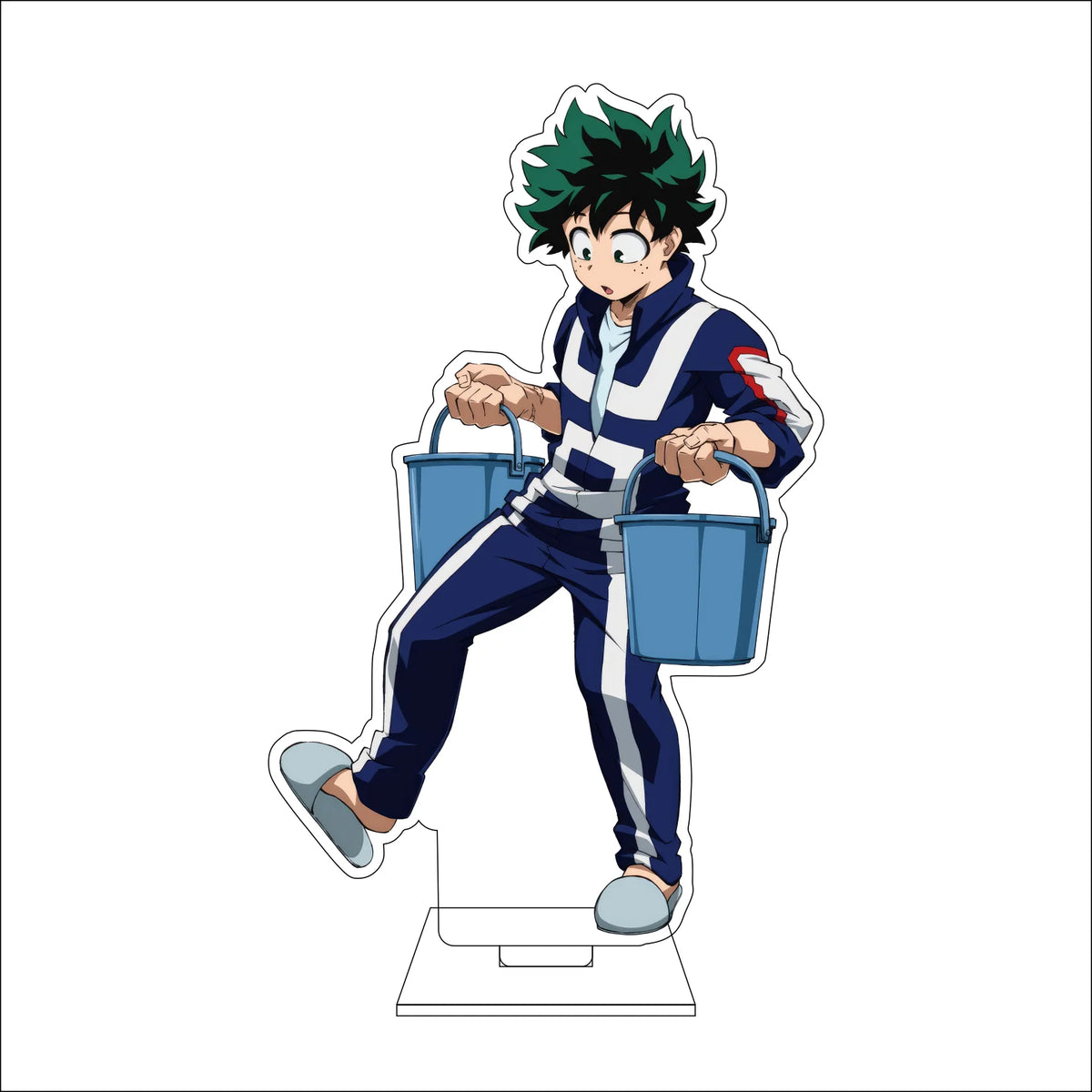 16CM Anime My Hero Academia‌ Cosplay Acrylic Figure Stand OCHACO URARAKA Todoroki Shoto Midoriya Izuku Ornaments Gift