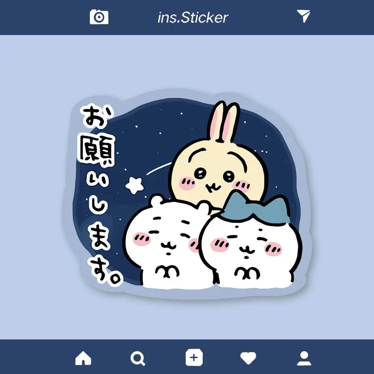 Cute Cartoon jiyi Usagi Hachiware Special-Shaped Leather Mouse Pad Game Rubber Pad Desk Mat Office Supplies Children Gift