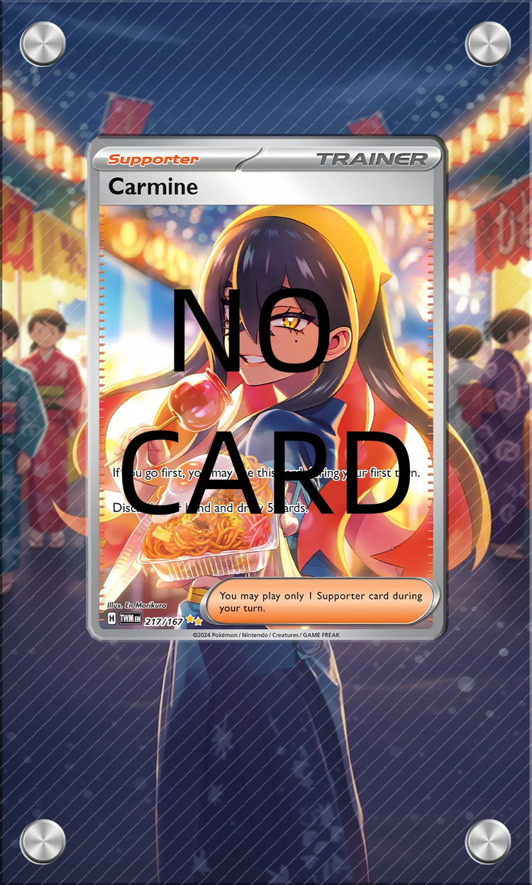 High-definition Transparent PTCG Anime Card Acrylic Screw Frame Collectible Display Protection Box Card Not Included