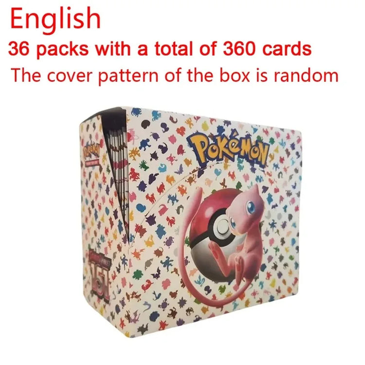 360Pcs TCG Scarlet & Violet 151 Booster Bundle Gift English Edition Trading Cards Anime Collection Card Toy Gift